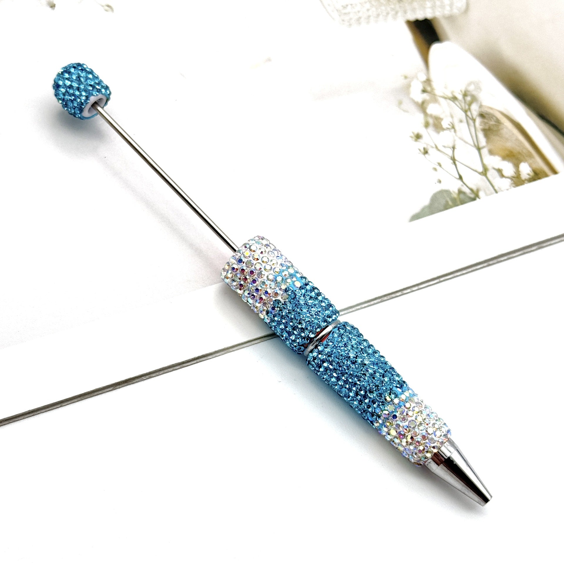 Wholesale DIY gradient full drill pen diamond beadable pen